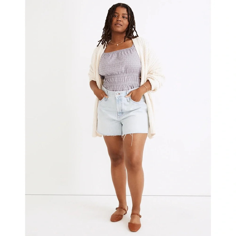 Madewell Relaxed Denim Shorts in Essen Wash Women’s 27 - Picture 14 of 14